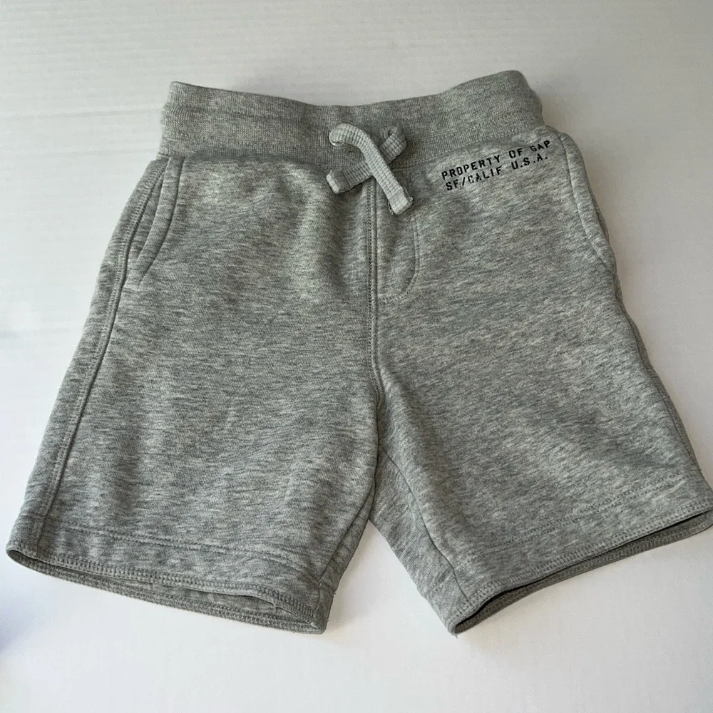 GAP Kids Bundle of  Pull-On Fleece Shorts, XS (4-5)
